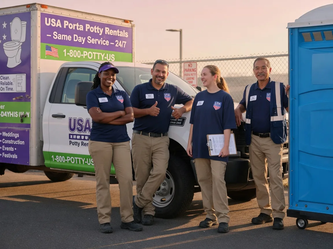 Porta Potty Rental company in Rhoadesville, VA