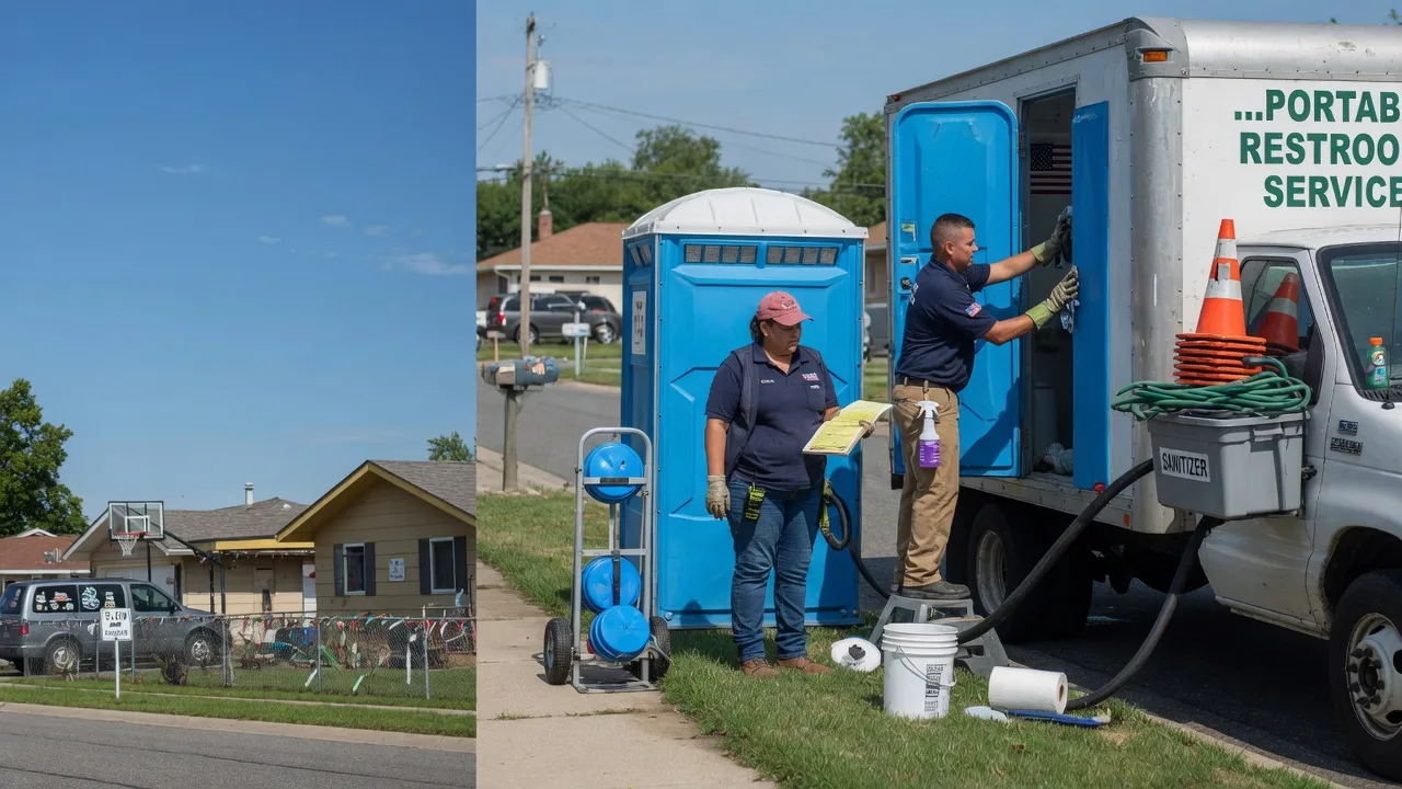 Portable Toilet Rental in Rhoadesville, VA near me
